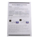 50Miles Digital Indoor HDTV Antenna Aerial TV Signal Amplifing Amplifier Booster