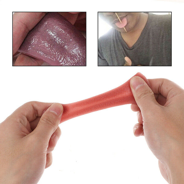 1pc horror funny tricks whole person false simulation tongue decompression toy3C