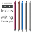 Blue Novelty Cool Undead Full Metal Fountain Pen Luxury Eternal Pen Gift Bo