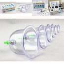 6Pcs Silicone Massage Vacuum Body Cups Set Anti Cellulite Cupping Tool !