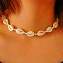 Boho Stylish Beach Sea Shell Pendant Chain Choker Necklace Fashion Jewelry Gift