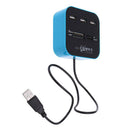 3xUSB HUB + All-in-1 Card Reader High Speed and 3 Ports USB2.0 HUB for PC