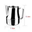 2x 350ml Espresso Coffee Milk Frothing Pitcher Frother Jug Stainless Steel
