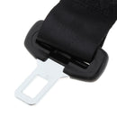 Car Seat Belt Extender Seatbelt Extension Buckle Socket Adults Kid A Black