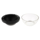 Clear Plastic Hollow Pot Bowl Shape Candle Making Mould Mold Tool for DIY Dried