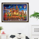 5D DIY Full Drill Diamond Painting Castle Cross Stitch Embroidery Mosaic