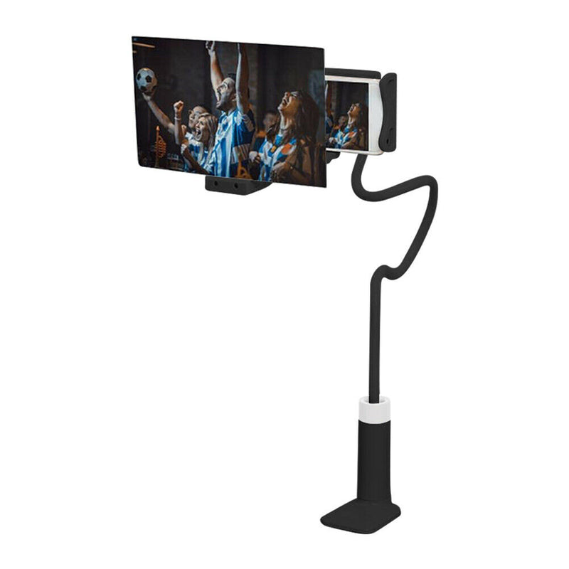 Mobile Phone Video Screen Magnifier Rack Projection Bracket (8 inch Black) A
