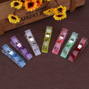 50pcs/set Multi-color Plastic Clips for Patchwork Sewing DIY Craft Quilting A