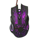 Cool Black 3200 DPI Mice 6 LED Buttons Wired USB Optical Gaming Mouse GRTY XKP