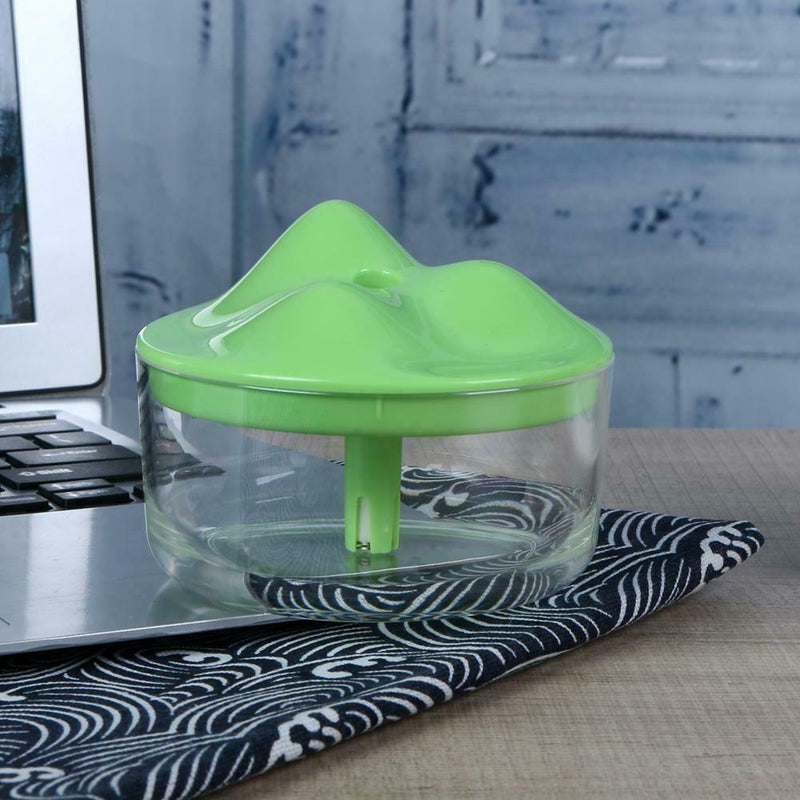 Creative Aroma Diffuser USB Ultrasonic Mini Aroma Oil Diffuser(Green)