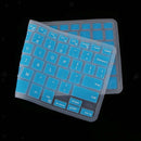 / English Silicone Keyboard Skin Cover for Dell XPS13 9350/9360 Blue