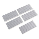 5 Pack 100*45*10mm Cooling Fin, Aluminum Heat Sink Radiator for CPU RAM IC LED