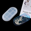 DIY Craft Jewelry Making Mold Mold Silicone Storage Tray H1D5