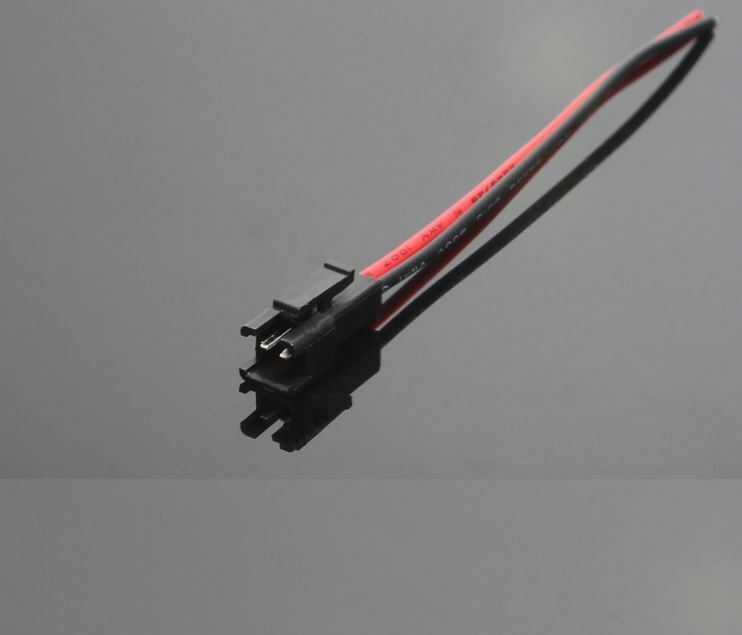 5 Sets JST 2.54 SM 2-Pin Connector plug Female & Male with Wires Cables  JR