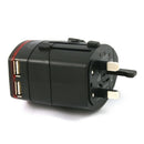 AU/UK/US/EU Universal International/World/Travel Adapter/Converter Plug Pow