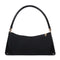 Fashion Women Handbag PU Leather Shoulder Shopping Bag Elegant Tote (Black)