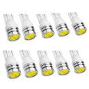 10pcs T10 1.5w White LED Bulbs Corner Accessory Car Accessory