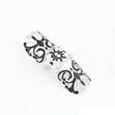 Punk Gothic Full Finger Hinged Long Ring Knuckle Armor Rings Hollow