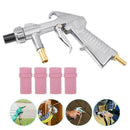 Sandblaster Kit Air Nozzles Sandblasting Siphon Feed Gun Blast Sand Blaster Y6V1