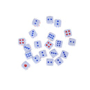 20Pcs 12mm Opaque Six Sided Spot Dice Games D6 RPG Playing Toys TDONBW  NMUSSJTE
