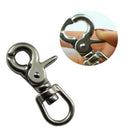 Marine 316 Grade Stainless Steel Portable Snap Hook Mini Boat Rigging Spring