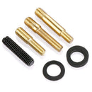 4.7inches Universal Car Antenna Carbon Fiber Radio FM Antena Black Kit And OZ
