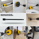 12 Piece Drill Brush Scrub Pads Power Scrubber Brush with Extended Long Att