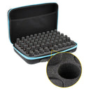 60-Bottle Essential Case 5ML-15ml Holder Storage Organizer for Travel Purple
