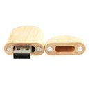 2GB Maple Wood Case USB Flash Memory Drive Storage Stick Wooden