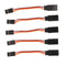 15Pcs 3 Pins Servo Extension Lead Cord Cable for Futaba JR Connector Accs