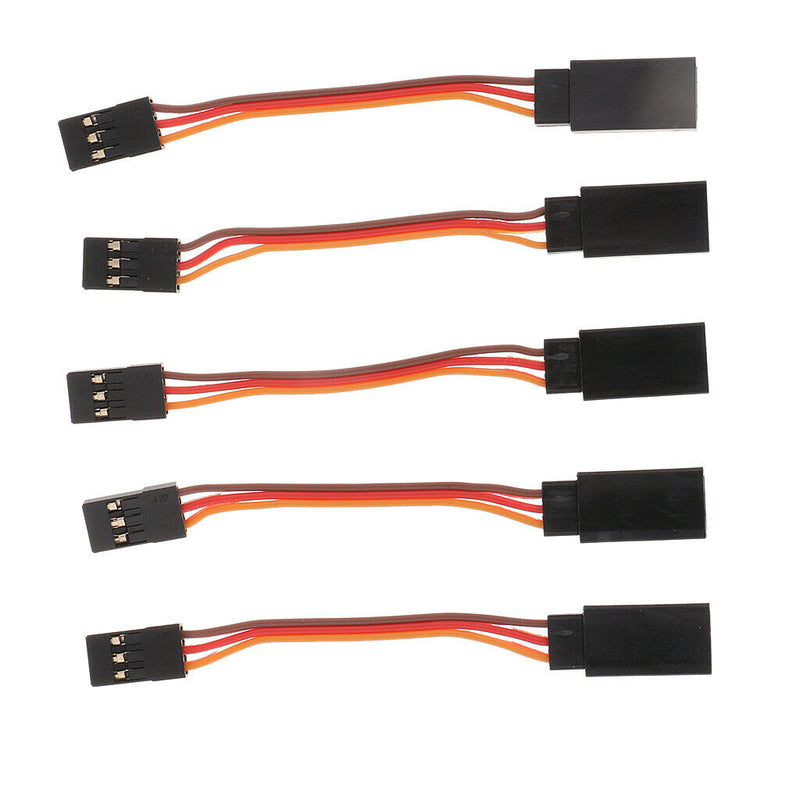 15Pcs 3 Pins Servo Extension Lead Cord Cable for Futaba JR Connector Accs