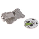 1PC Portable Panda Golf Cap Clip Black White Golf Hat Clip Golf Ball Marker