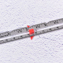 1X 15cm Hemline sewing gauge ruler cloth sewing measure gauging tailoring 3C