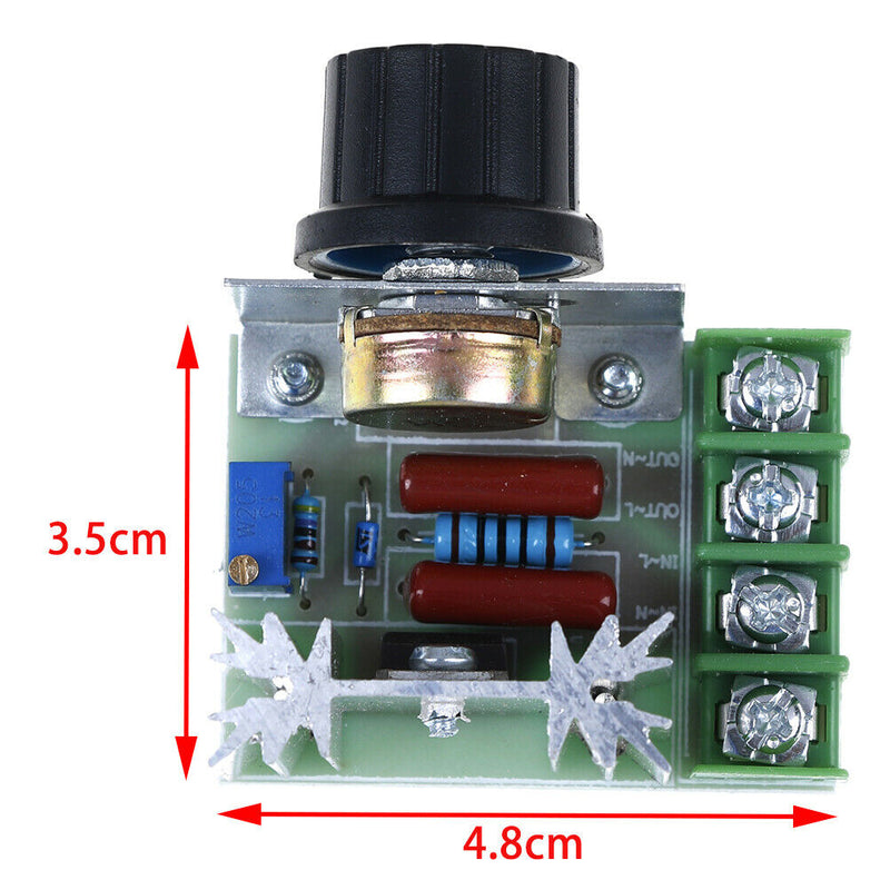 2000W speed controller adjustable scr motor speed regulator governorAFS Cy