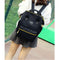 Men Women Backpack Large Capacity Oxford cloth Schoolbag black Q5V2