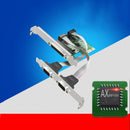 PCI Expansion Card Adapter Converter To Dual RS232 RS-232 Serial Ports COM