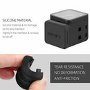 2PC Dustproof Silicone Cover Protecting For Insta 360 One R 4K Wide Angle Lens