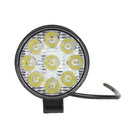 9LED Work Lamp 27W 1620LM 6500K Waterproof Round Car Truck Mini Spotlight