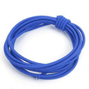 One pair of elastic shoelaces lock lock shoelace 120 cm dark blue + black Y9G7
