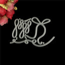 1pc Bow tie Design Metal Cutting Dies Stencil for DIY Scrapbooking Album C BX