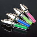8X Bike Bicycle Car Motorcycle Wheel Tire Valve Cap Neon Lamp LED Flash Light ST