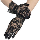 Fashion Women Bridal Evening Wedding Party Prom Driving Costume Lace Gloves B6S6