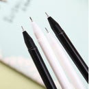 3x Cat Paw Head Gel Ink Roller Ball Point Pen Cute Gift School Office Stationery