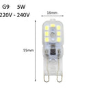 10 X G9 5W LED Dimmable Capsule Bulb Replace Light Lamps AC220-240V, Warm w
