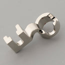 2Pcs Free-motion Quilting / Embroidery Presser Foot, Low/ High Shank Ruler Foot