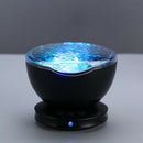 Ocean Wave Projector, Night Light Lamp with Adjustable Lightness 7 Lighting