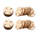 50pcs/set Windmill Pattern DIY Wooden Easter Hanging Pendant Home Decor Ornament