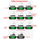 5kg/0.1g Coffee Scale with Timer for Manual Brew Pour Over Coffee Gift