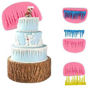 Fondant silicone mold ice blaster Kitchen cake mould H1S9
