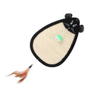 Cute Mouse Shape Cat Kitten Scratch Board Pet Hanging Play Mat Pad With Ball